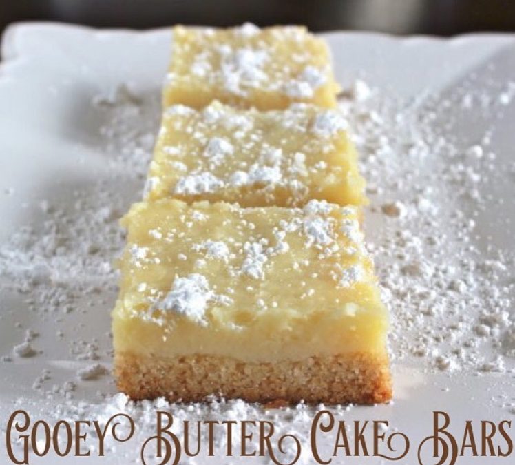 Gooey Butter Cake Bars