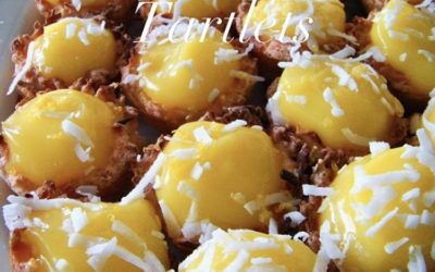 Lemon Macaroon Tartlets